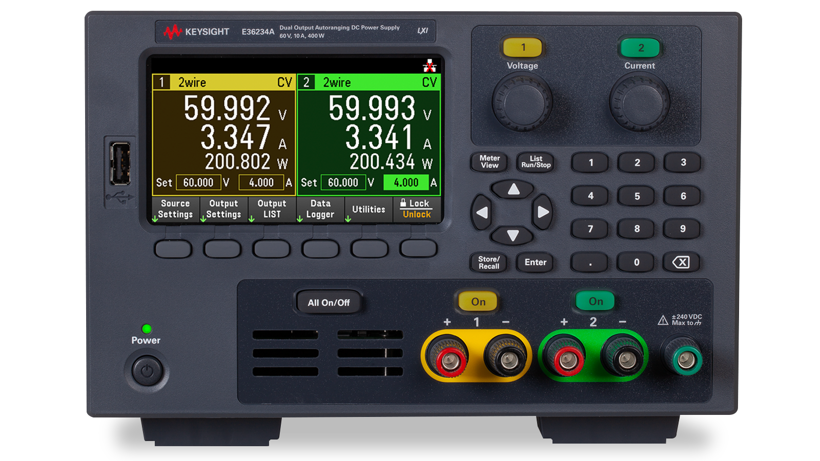 E36200 Bench Power Supply